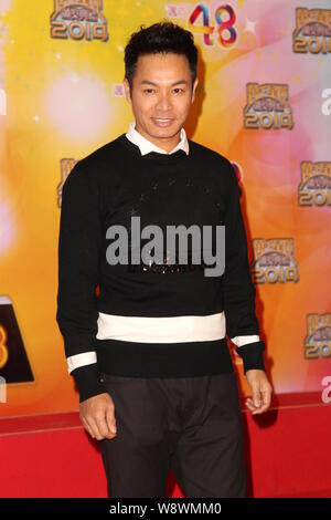 Hong Kong actor Roger Kwok Chun-on poses at a press conference for the ...