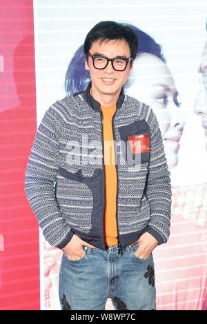 Hong Kong actor Kenny Bee poses at the premiere of the movie, Beijing Love Story, in Hong Kong, China, 10 March 2014. Stock Photo