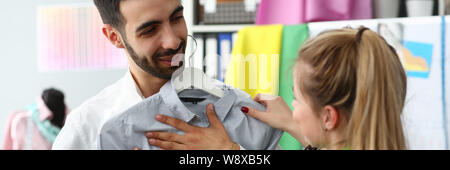 Assistant Buyer Fashion Tailor Profession Concept Stock Photo