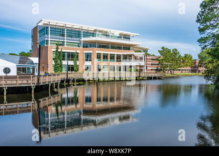 Osprey Commons on the campus of the University of North Florida in Jacksonville, Florida. (USA) Stock Photo