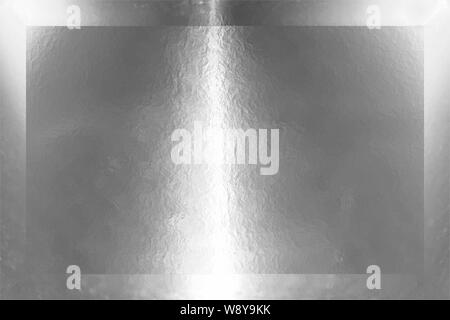 Gray brushed metal surface. Texture of metal. Abstract steel background. Copy space. Web banner template. 3d illustration Stock Photo