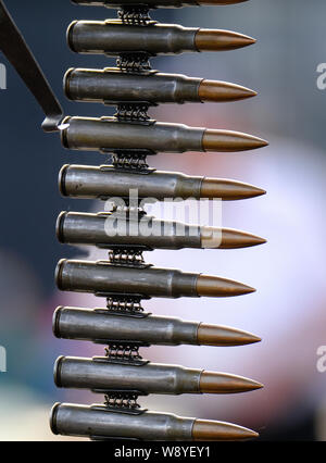 7.92 machine gun bullets in link for vintage MG 34 German machine gun ...