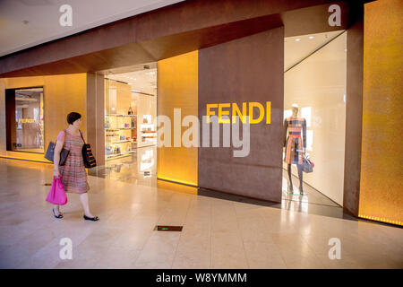 FILE--View of a Louis Vuitton (LV) boutique of LVMH Moet Hennessy Louis  Vuitton SA in Fuzhou city, southeast Chinas Fujian province, 7 March 2015  Stock Photo - Alamy