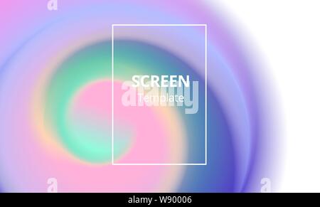 Colorful geometric background. Fluid shapes composition. Cool gradient shapes composition. Stock Vector