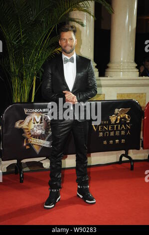 Eric Ricky Singer Puerto Rican actor and singer Ricky Martin attends the red carpet of ...