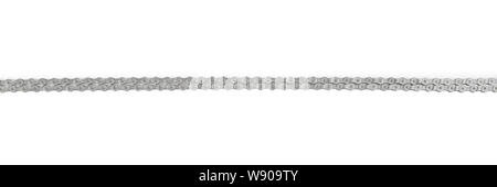 Bicycle chain. Isolated on white with clipping path Stock Photo