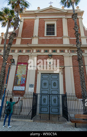 Tel Aviv, Israel- June 17, 2019 : St. Peter's Church in Jaffa, Tel Aviv, Israel Stock Photo