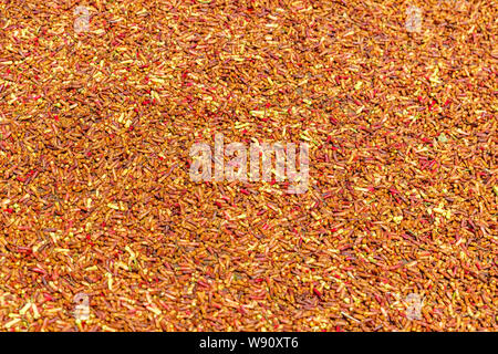 Drying cloves, Buleleng Regency, Bali, Indonesia. Stock Photo