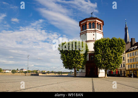 Burgplatz in Dusseldorf - Germany Stock Photo