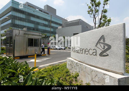 --FILE--View of the China headquarters of AstraZeneca in Pudong, Shanghai, China, 24 July 2013.   AstraZeneca Plc is increasing its investment in Chin Stock Photo