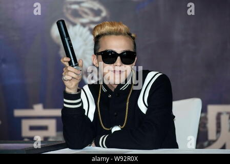 Korean singer G-Dragon, better known as GD of the korean pop