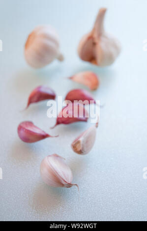 Garlics. Stock Photo