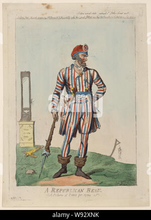 A republican beau - a picture of Paris for 1794 / I. Cruikshank del. Stock Photo