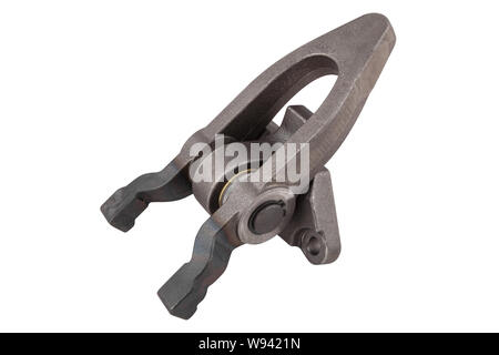 Truck clutch fork isolated on white background Stock Photo