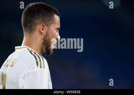 Rome, Italy. 11th Aug, 2019. Eden Hazard of Real Madrid during the pre-season friendly match between AS Roma and Real Madrid at at Stadio Olimpico, Rome, Italy on 11 August 2019. Photo by Giuseppe Maffia. Credit: UK Sports Pics Ltd/Alamy Live News Stock Photo