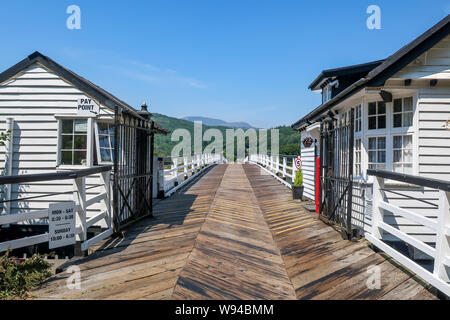 Penmaenpool Toll Bridge Stock Photo