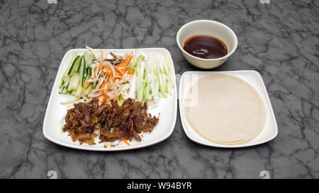 Chinese food.  Aromatic crispy duck Stock Photo