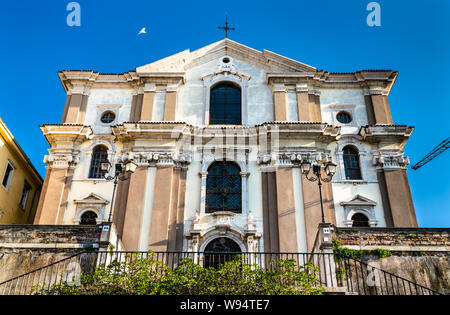 Church of Santa Maria Maggiore in Trieste, Italy Stock Photo