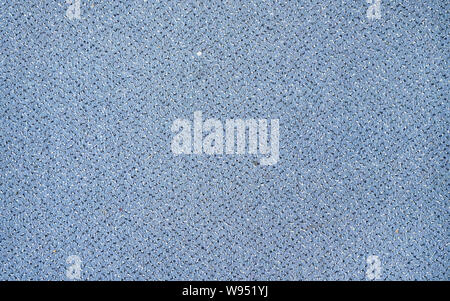 Old blue dirty carpet texture, can be used as background Stock Photo