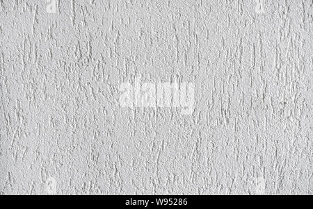 White wall plaster facade rough texture background Stock Photo