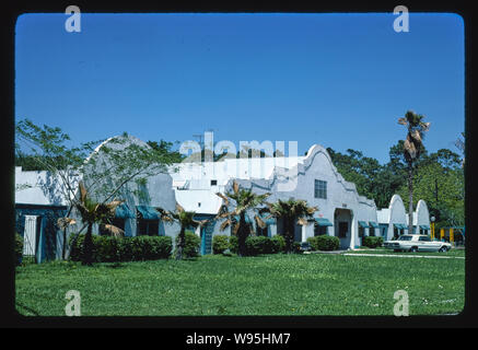 Alamo Plaza Motor Hotel, Houston, Texas Stock Photo