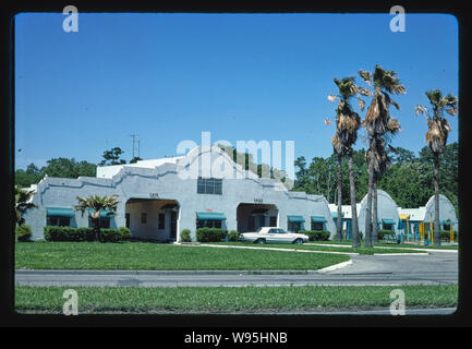 Alamo Plaza Motor Hotel, Houston, Texas Stock Photo