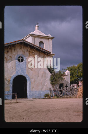 Alamo Village Church / Mission, Brackettville, Texas Stock Photo