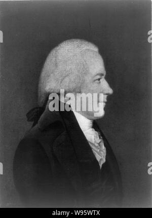 Alexander Hamilton, 1757-1804, half-length portrait, facing right Stock Photo