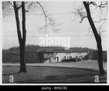 Aluminum City Terrace, New Kensington, Pennsylvania. Stock Photo