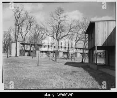 Aluminum City Terrace, New Kensington, Pennsylvania. Stock Photo