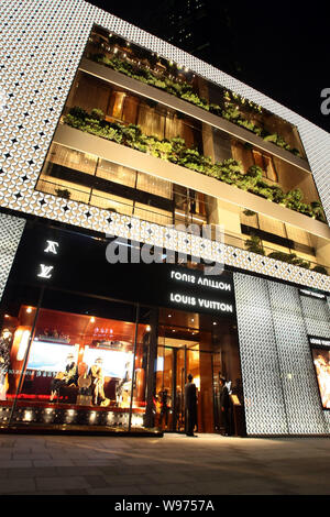 A night at the Louis Vuitton Maison