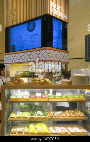 Great Northern Food Hall, Vanderbilt Hall in Grand Central Terminal, NYC, USA Stock Photo