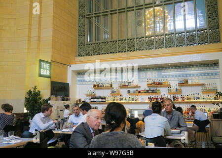 Great Northern Food Hall, Vanderbilt Hall in Grand Central Terminal, NYC, USA Stock Photo