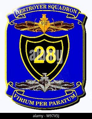 DESRON 28 Crest Stock Photo - Alamy