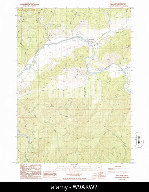 Days Creek Oregon Map Days Creek, Oregon, Map 1986, 1:24000, United States Of America By Timeless  Maps, Data U.s. Geological Survey Stock Photo - Alamy