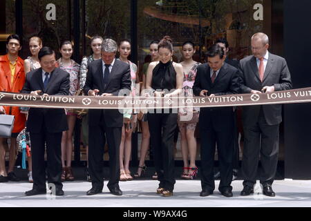 From left) Patrick Louis Vuitton, a fifth-generation family member