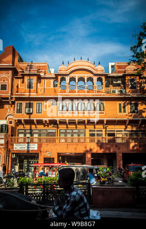 Pink City heritage tourist destination in jaipur Stock Photo