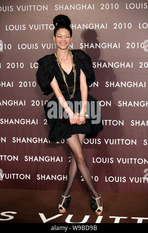 View of the Louis Vuitton flagship store at the at Lippo Plaza on Huaihai  Road in Shanghai, China, 28 April 2010. French luxury brand Louis Vuitton  Stock Photo - Alamy