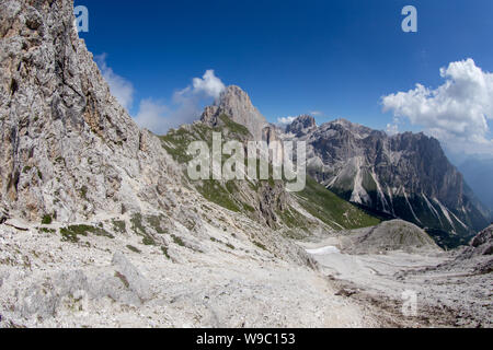 mountains over Tschager Joch, Rosengarten Stock Photo - Alamy