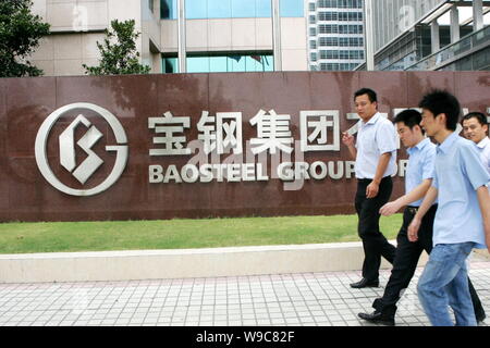 shanghai baosteel group corporation company profile