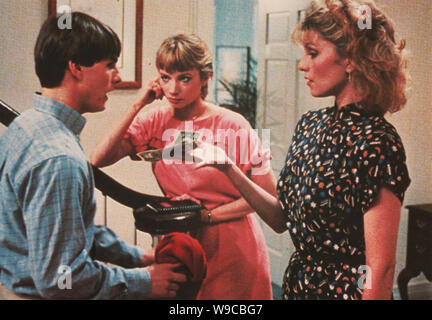RISKY BUSINESS 1983 Geffen Company film with from left: Tom Cruise, Rebecca De Mornay, Shera Danese Stock Photo