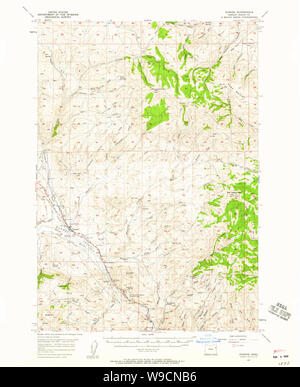 Durkee, Oregon, map 1957, 1:62500, United States of America by Timeless ...