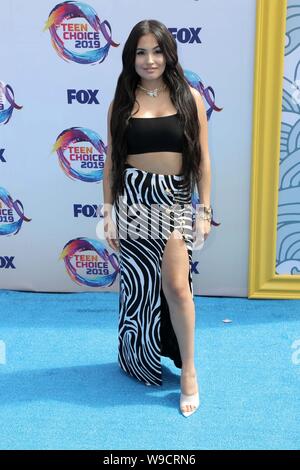 Mabel at arrivals for Teen Choice Awards 2019, the Hermosa Beach Pier, Hermosa Beach, CA August 11, 2019. Photo By: Priscilla Grant/Everett Collection Stock Photo