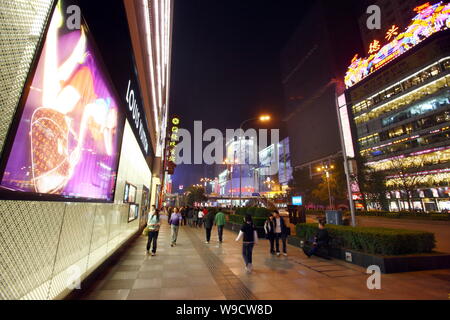 Louis Vuitton Fashion Boutique. In Chengdu茂录艗Sichuan茂录艗China