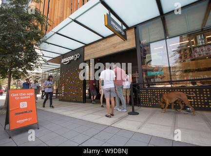 AMAZON GO, SEATTLE Stock Photo