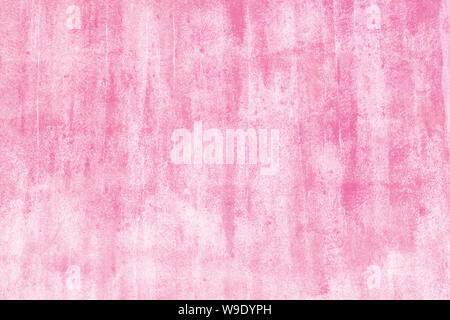 Pink painted on wall background.Painted concrete photo texture. Stock Photo