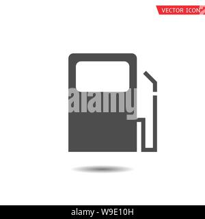 Petrol fuel pump. Fuel gas station icon, Vector Stock Vector