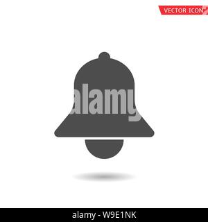 Bell icon. Alarm sign, doorbell icon Vector illustration Stock Vector