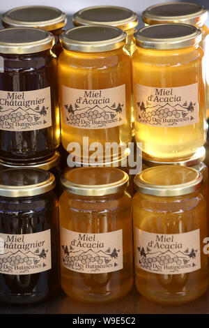 Pot De Miel Pot Of Honey Stock Photo Alamy