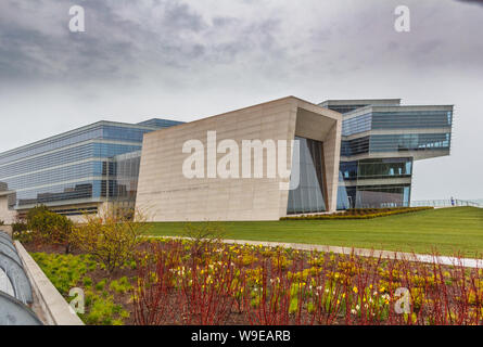 EVANSTON, IL, USA - APRIL 30: Patrick G. and Shirley W. Ryan Center for the Musical Arts on April 30, 2016 at Northwestern University in Evanston, Ill Stock Photo